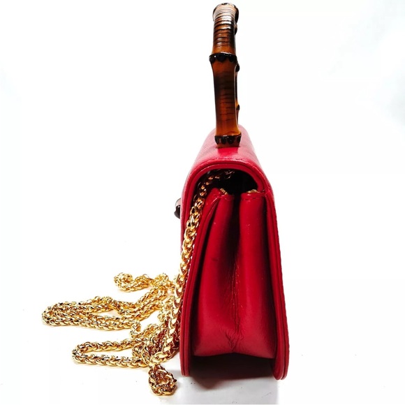 Gucci Bamboo Super Mini Bag pink reddish - Picture 8 of 8